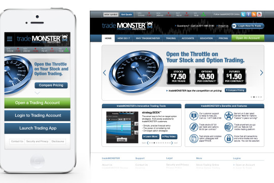 Mobile and Desktop Website